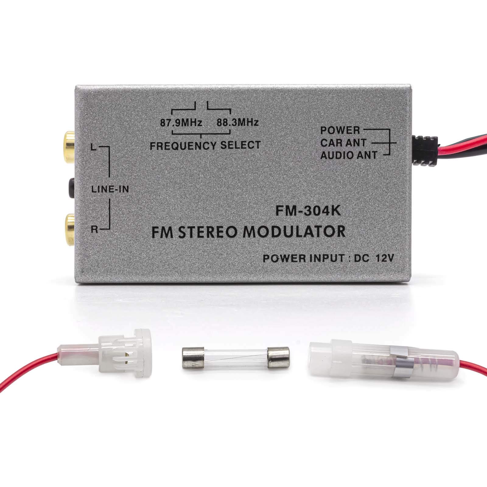 FM Modulator Stereo MP3 Auto Auto Antenne Kabel Car Radio RCA AUX